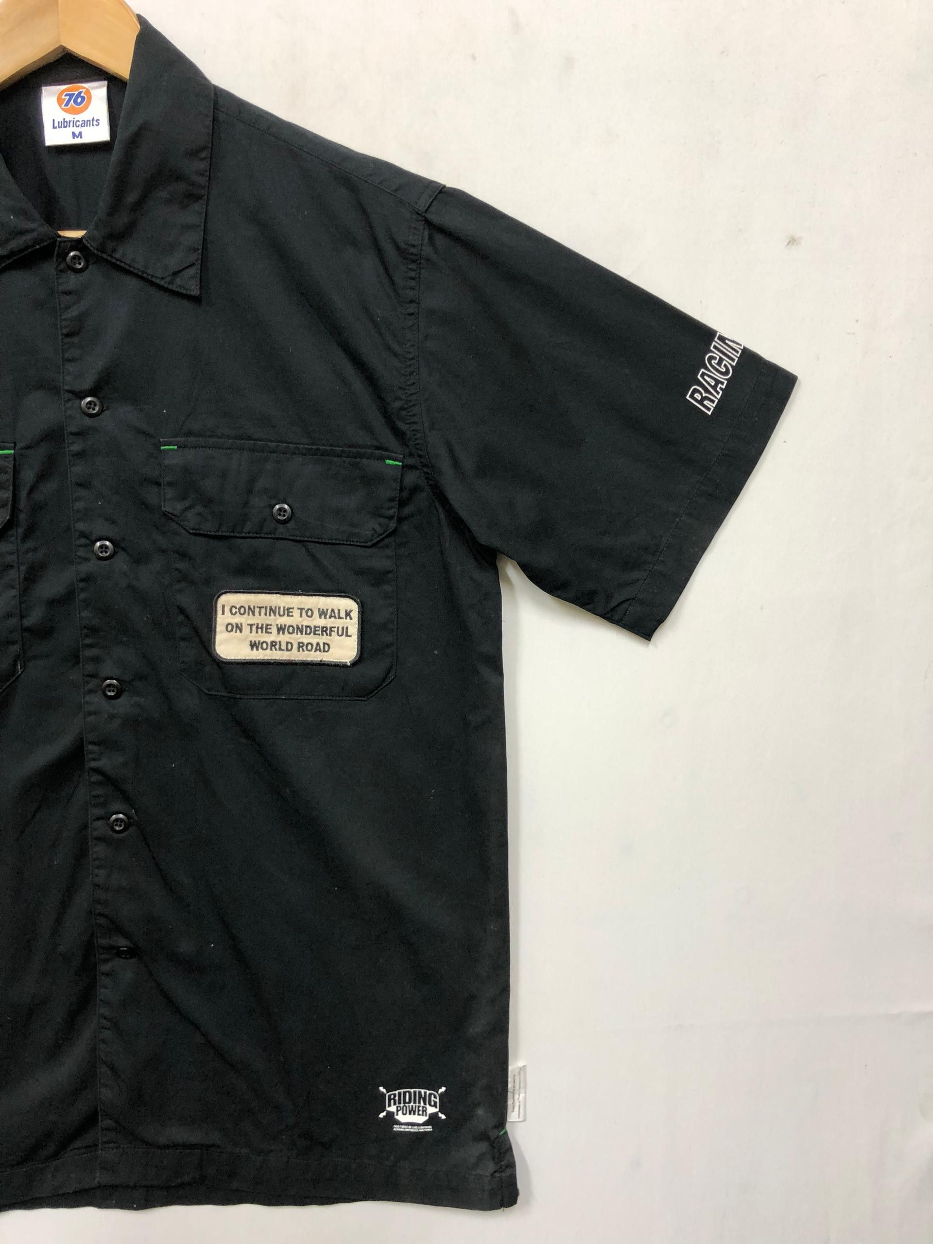 Japanese Brand 76 LUBRICANT SHIRT -VINTAGE- WORKWEAR Size US M / EU 48-50 / 2 - 5 Thumbnail