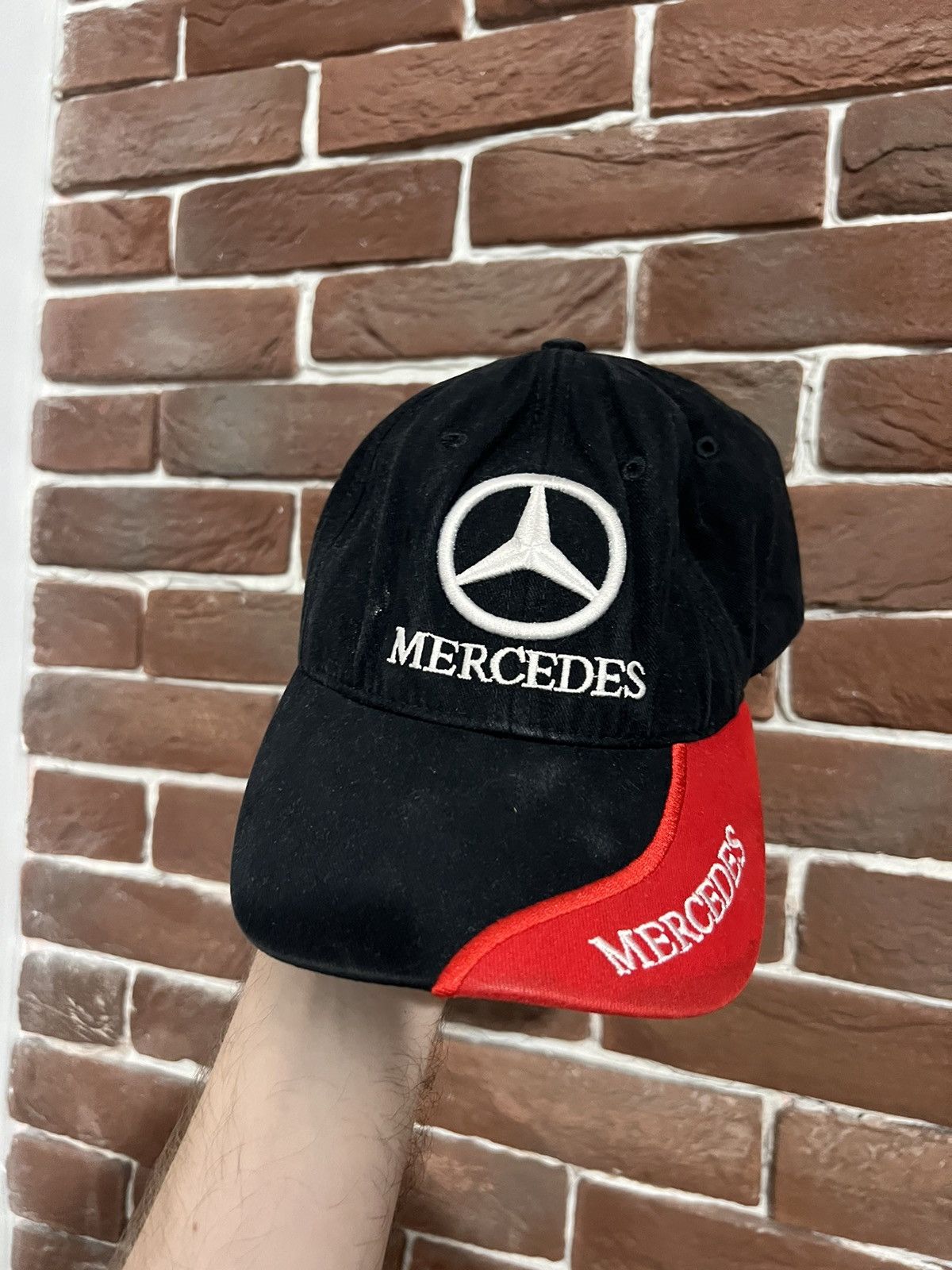 Formula 1 Rare Mercedes-Benz Formula One Licensed Racing Cap hatY2K Size ONE SIZE - 3 Thumbnail