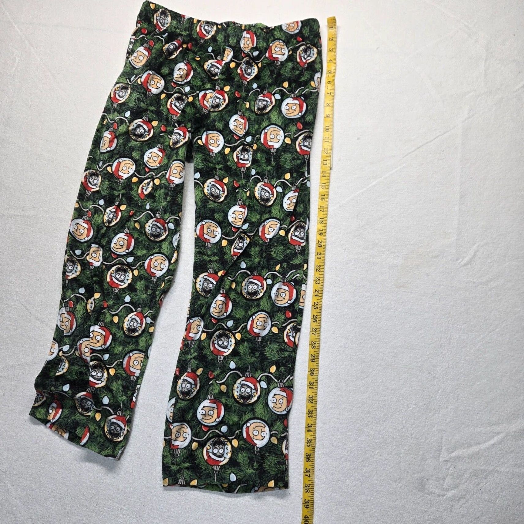Vintage Rick & Morty Adult Unisex Sleep Pants Black Pockets Size Small Size US 29 - 7 Thumbnail