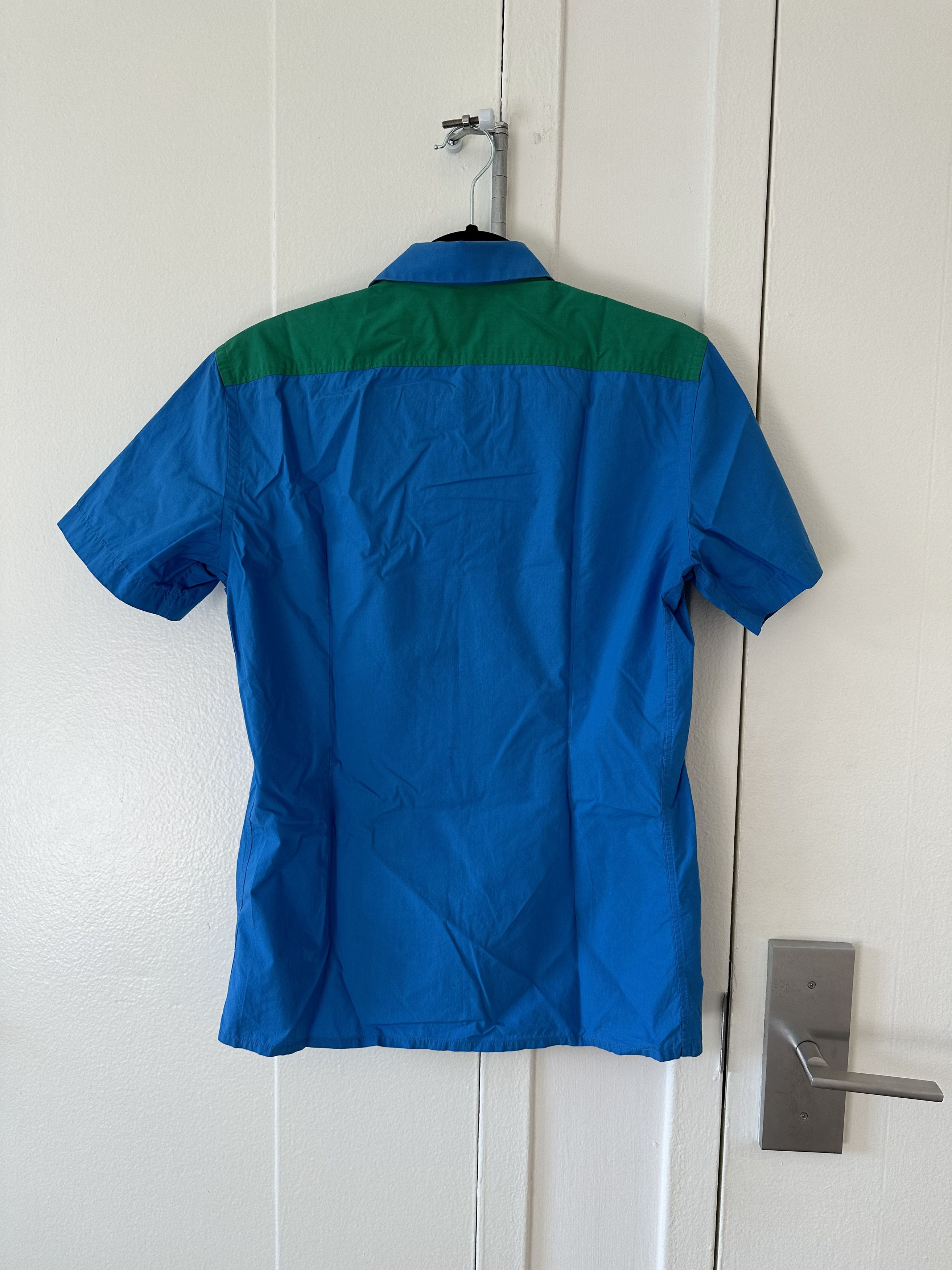 Raf Simons Raf Simons Colorblock Short Sleeve Button Up Shirt Size US S / EU 44-46 / 1 - 5 Thumbnail