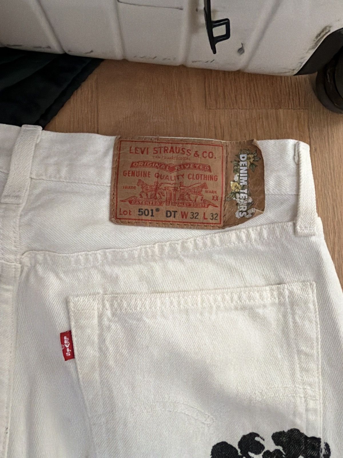 DENIM TEARS Cotton Wreath Levi’s 501 Size US 32 / EU 48 - 3 Thumbnail