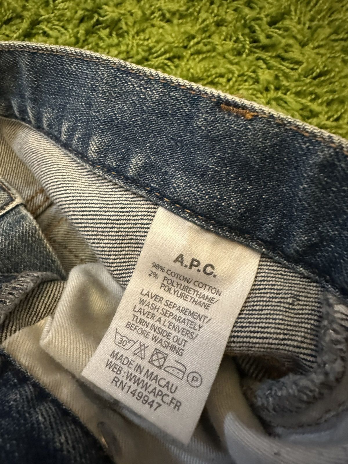 A.P.C. A.P.C. Petit New Standard Denim Size US 32 / EU 48 - 6 Thumbnail