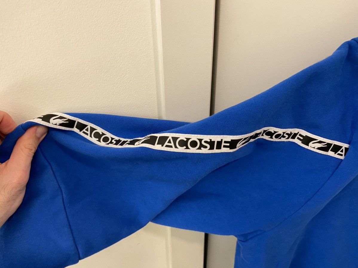Lacoste Lacoste Classic Fit Alligator Zip-Up Hoodie Size US XXL / EU 58 / 5 - 3 Thumbnail