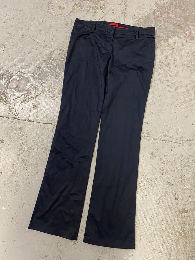 Vintage AW2009 Prada Navy Class Pants Size US 32 / EU 48 - 6 Thumbnail
