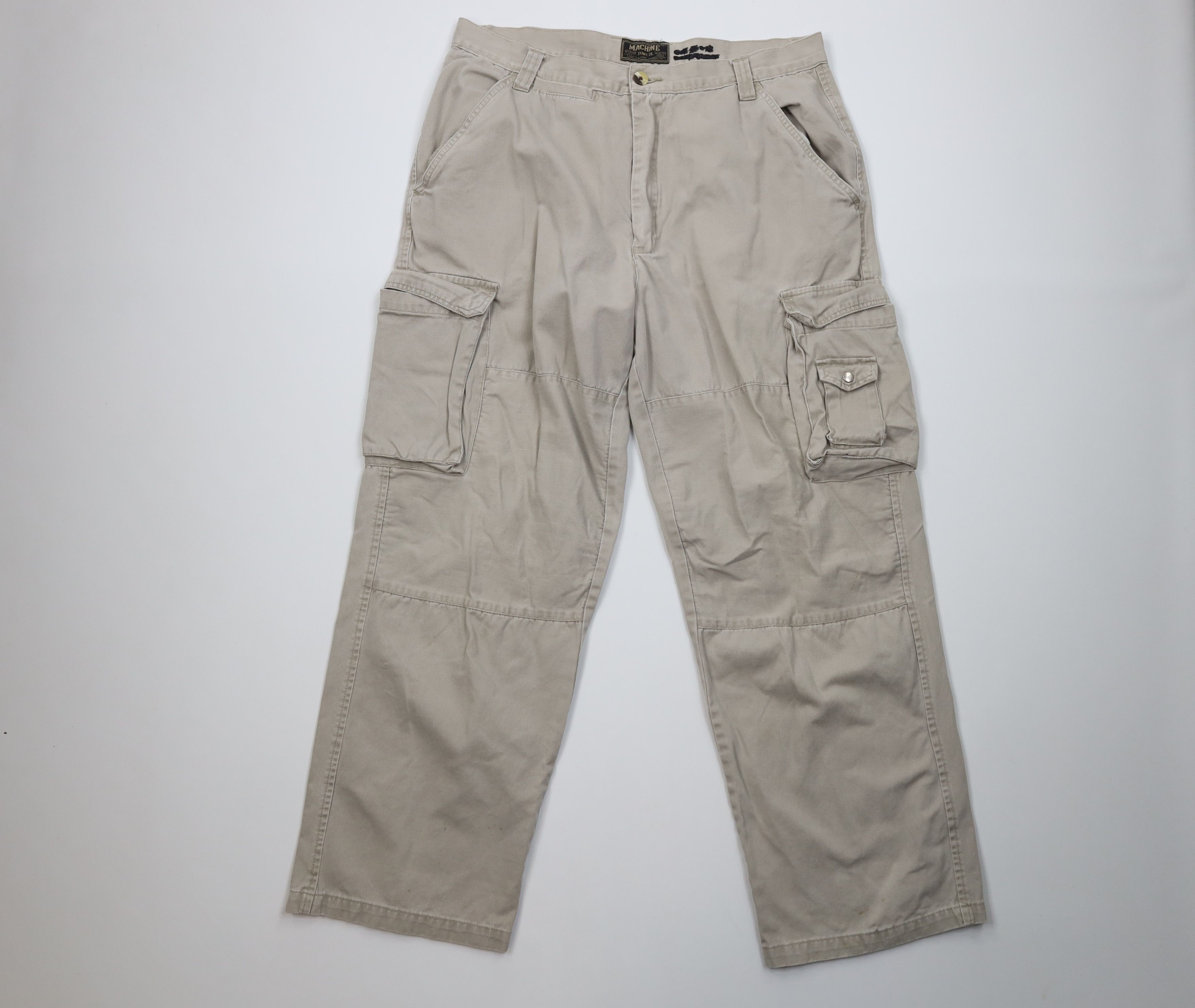 Vintage Vintage 90s Y2K Streetwear Relaxed Fit Wide Leg Cargo Pants Size US 36 / EU 52 - 1 Thumbnail