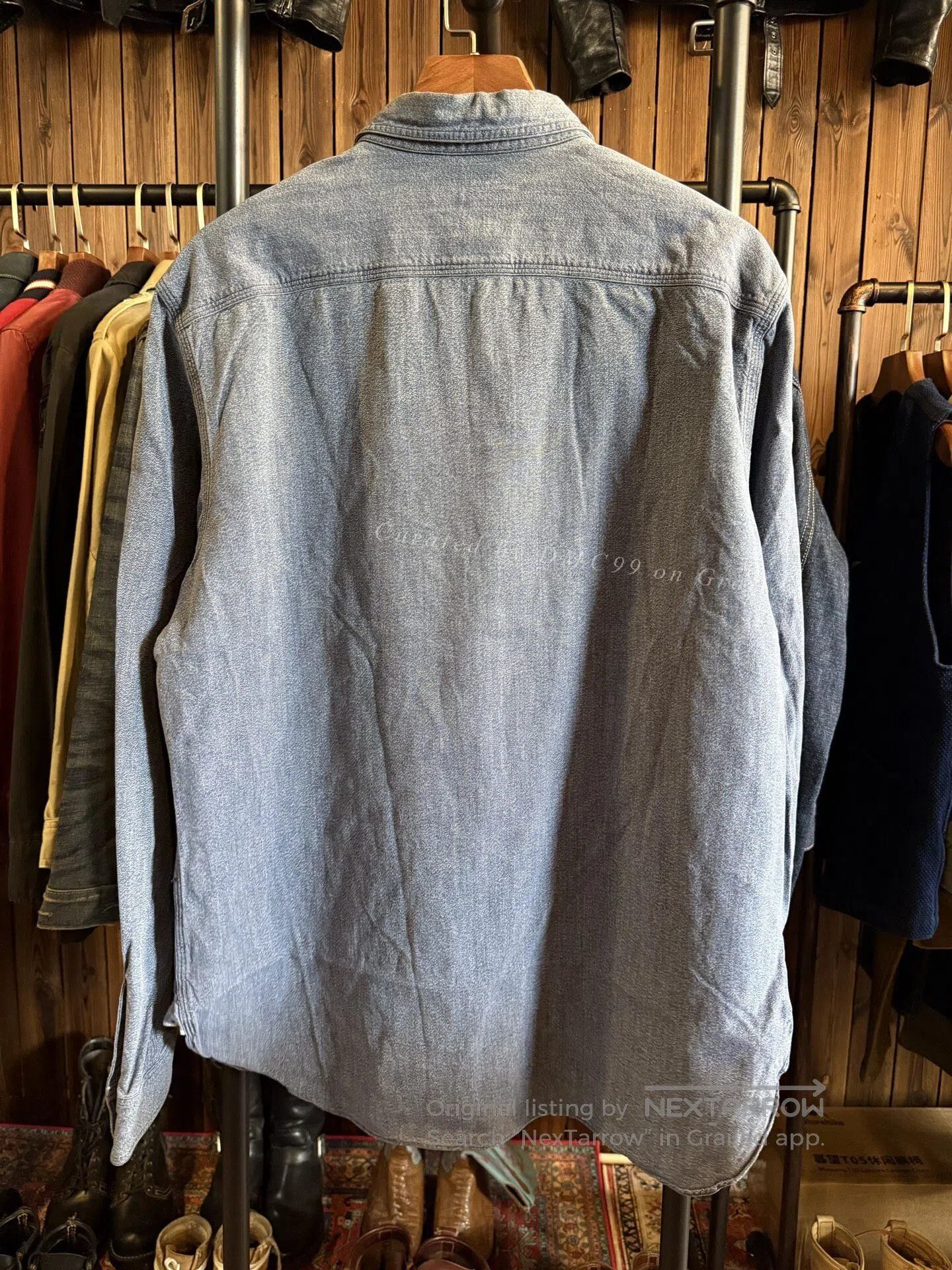 RRL Ralph Lauren RRL Pepper Salt Shirt. Size US L / EU 52-54 / 3 - 2 Thumbnail