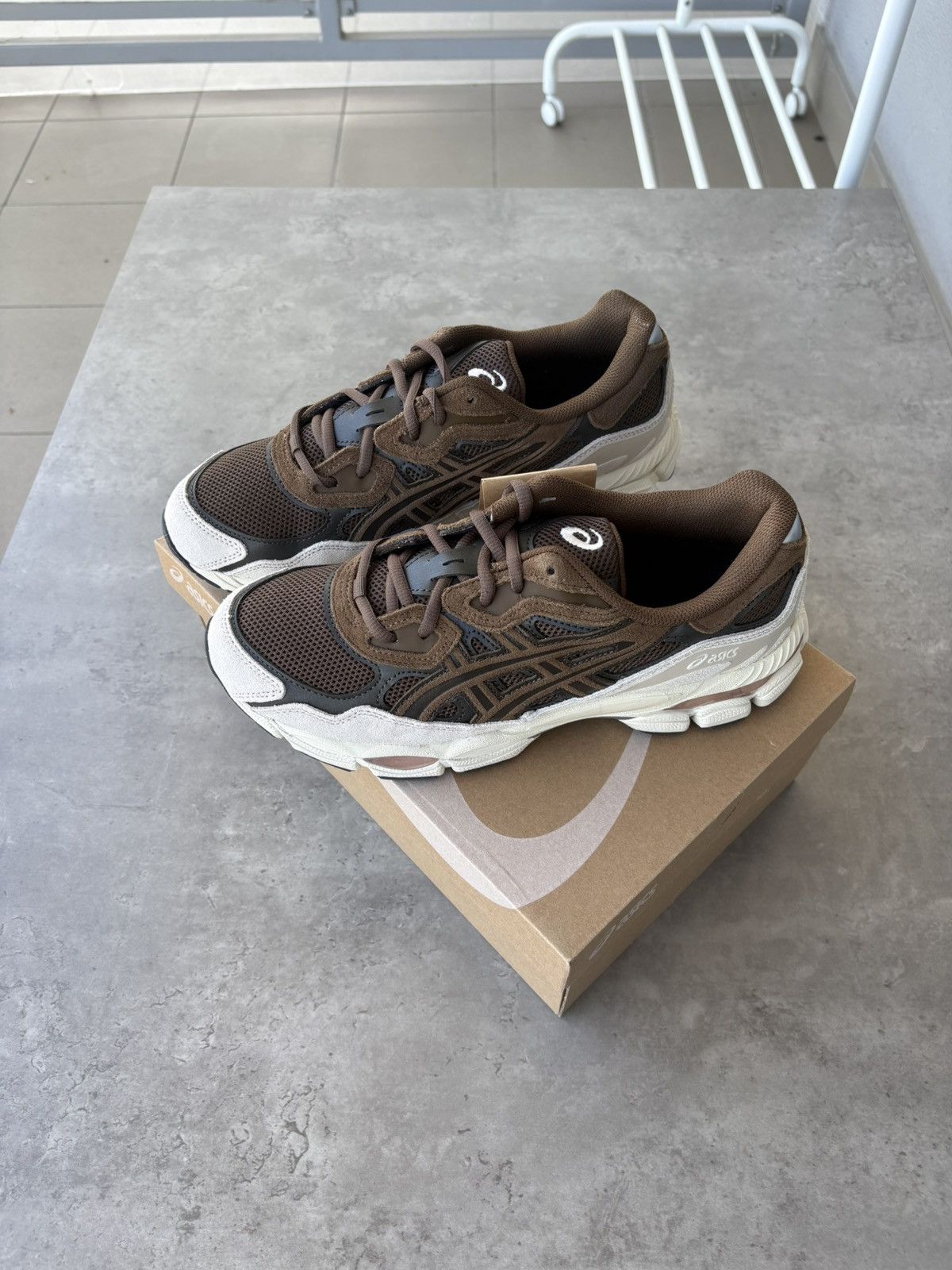Asics Asics Gel-NYC Brown Storm Size US 9 / EU 42 - 4 Thumbnail