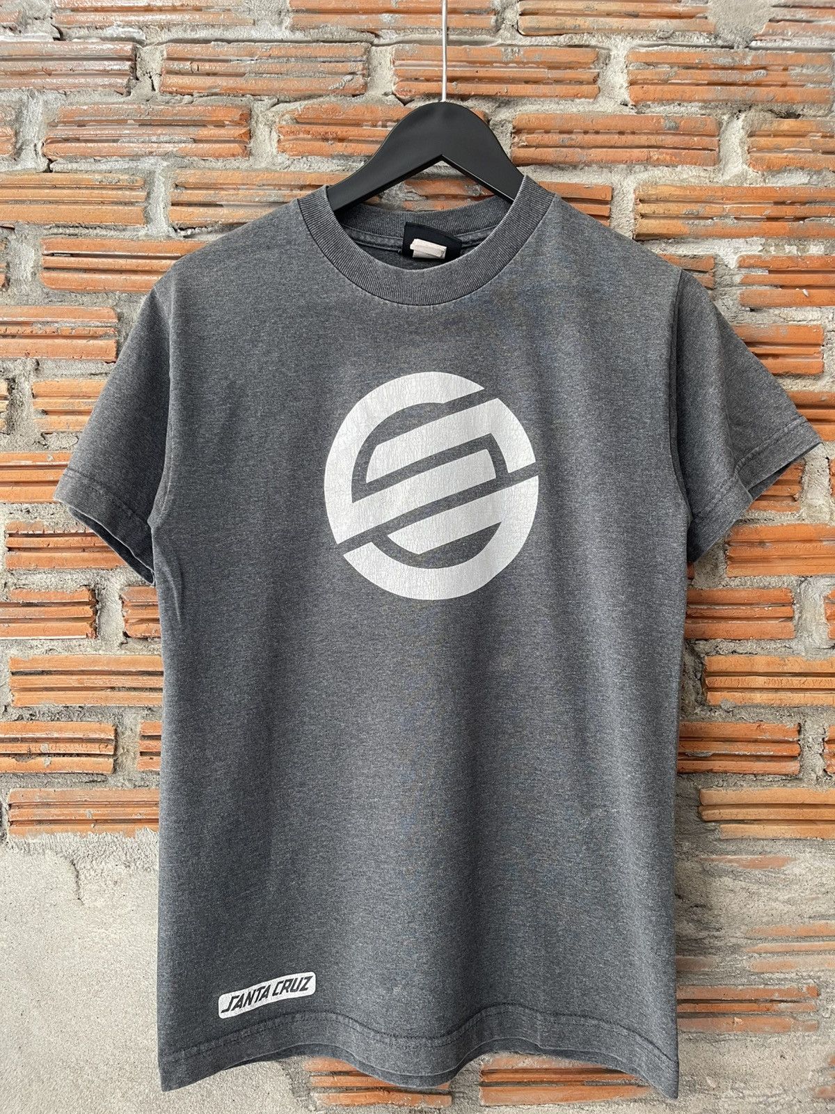 Santa Cruz Skateboards Santa Cruz Everslick Logo Tee | Vintage NHS Tag | Small Size US S / EU 44-46 / 1 - 8 Thumbnail