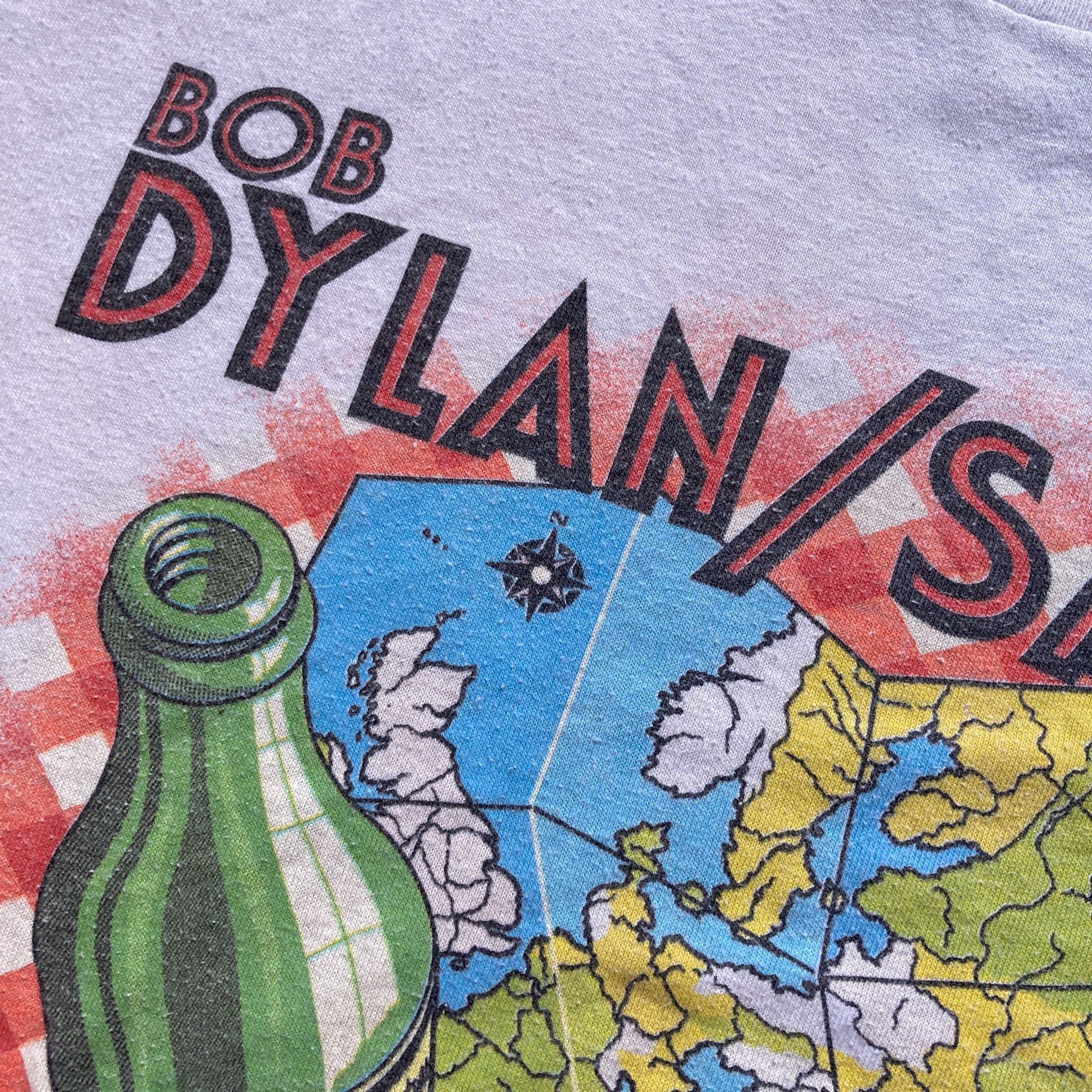 Other Bob Dylan/Santana European Tour 1984 Vintage T-Shirt Single Size US L / EU 52-54 / 3 - 3 Thumbnail