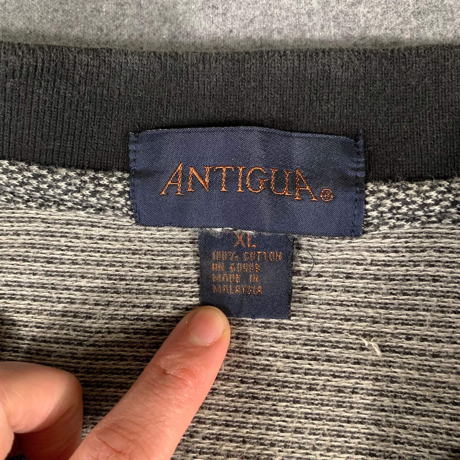 Antigua Antigua RAIDERS Shirt Adult Extra Large Gray Size US XL / EU 56 / 4 - 3 Thumbnail