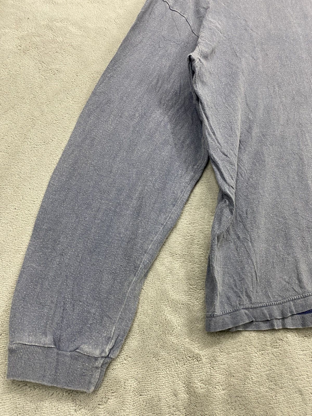 Quiksilver RaRe💥TRASHED FADED VINTAGE QUIKSILVER FIRE LOGO LONG SLEEVE Size US L / EU 52-54 / 3 - 10 Thumbnail