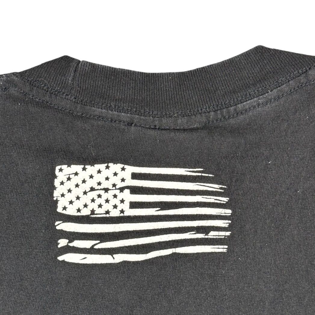 Vintage Fck Lightbars Shirt XL Adult Black 5 Pro Athletic Mens Crew Neck Short Sleeve Cotton USA 90s Retro Patriotic Offroad Mot... Size US XL / EU 56 / 4 - 4 Thumbnail