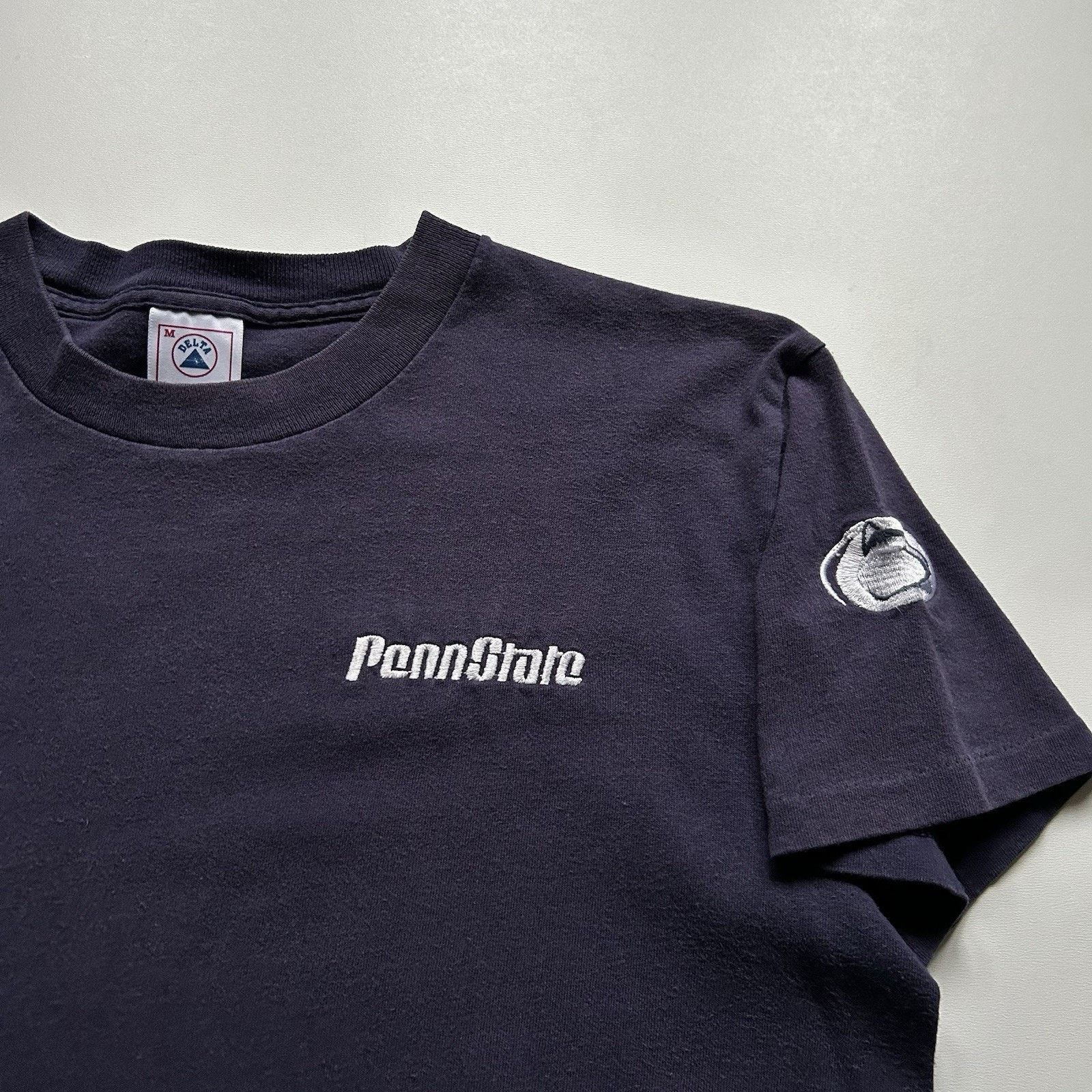 Delta × NCAA × Vintage Vintage Penn State PSU Nittany Lions T Shirt Medium 90s NCAA Size US M / EU 48-50 / 2 - 2 Thumbnail