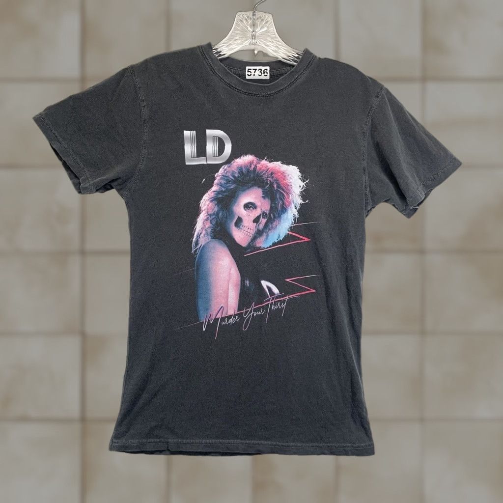 Etro Liquid Death Woman T Shirt Gray XS Retro 80s Horror Skull Graphic Crew Neck Short Sleeves Slim Lady Womens Size XS / US 0-2 / IT 36-38 - 1 Thumbnail