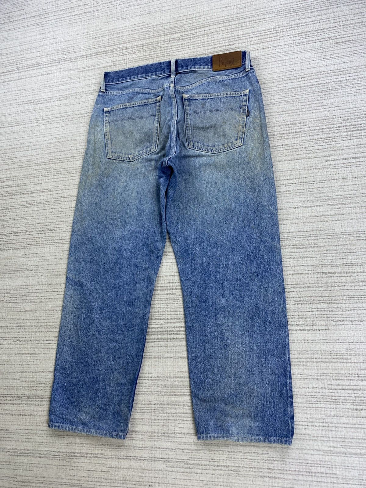 Vintage Vintage Papas Blue Denim Pants Size US 33 - 11 Thumbnail