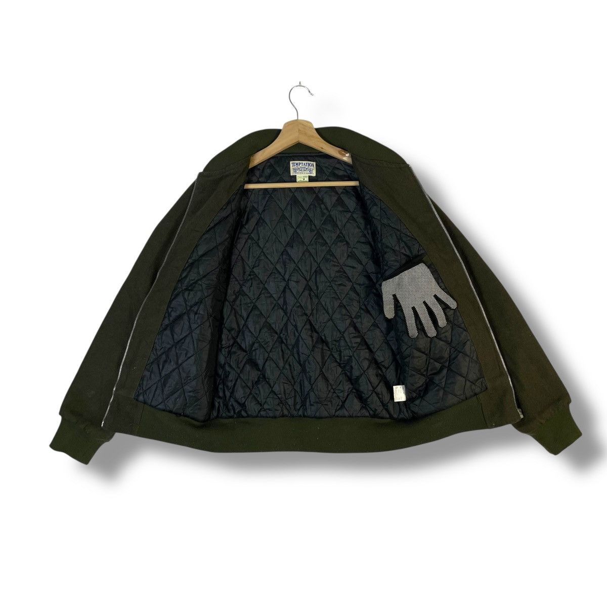Issey Miyake 🇯🇵 VINTAGE TEMPTATION FULL ZIP WOOL BOMBER JACKET Size US M / EU 48-50 / 2 - 5 Thumbnail