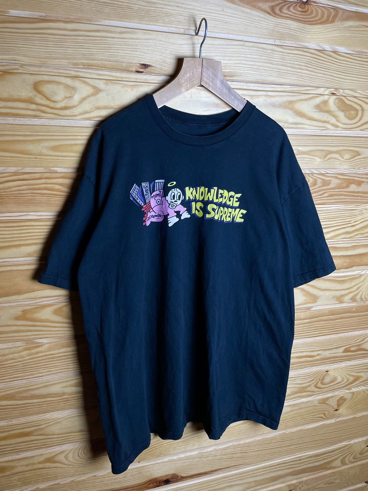Supreme × Vintage Supreme T -Shirt Knowledge Is Supreme Size XL Size US XL / EU 56 / 4 - 1 Thumbnail