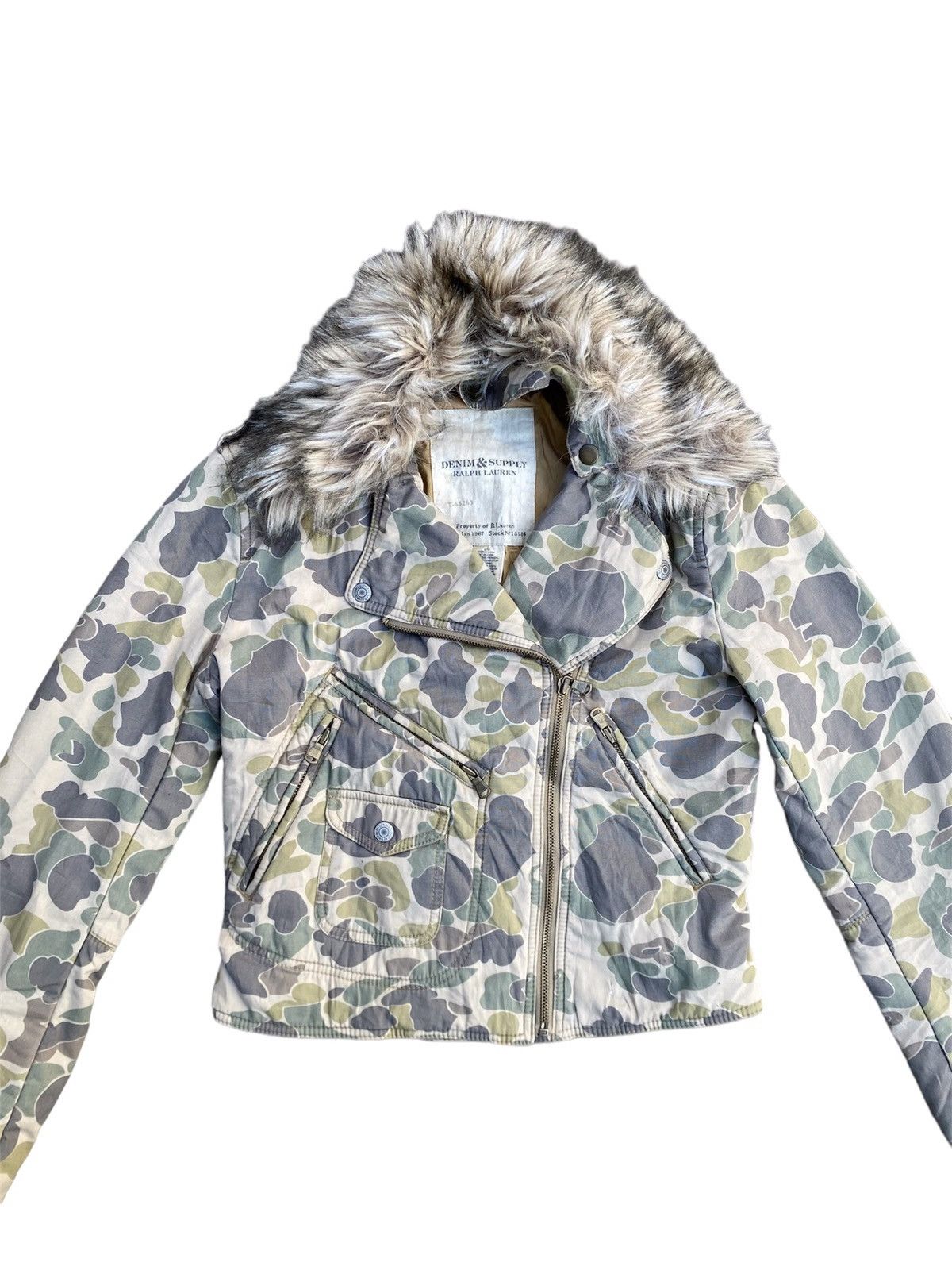 Denim & Supply Ralph Lauren Denim and Supply Ralph Laurent Fur Crop Jacket Size M / US 6-8 / IT 42-44 - 2 Thumbnail