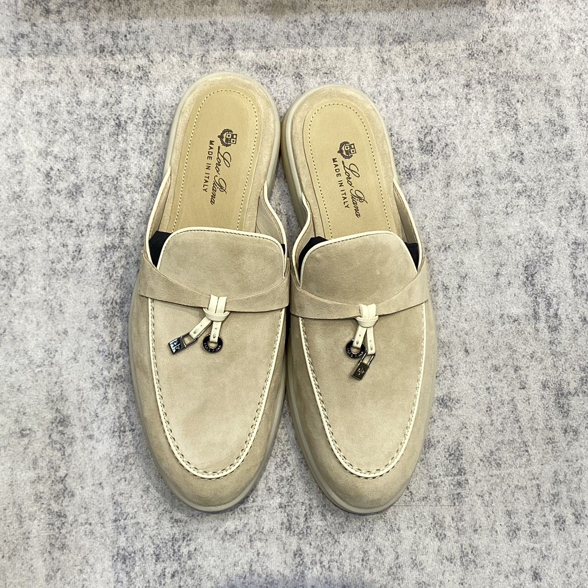 LORO PIANA Charms Walk Babouche Loafers FAL5900_D0EE