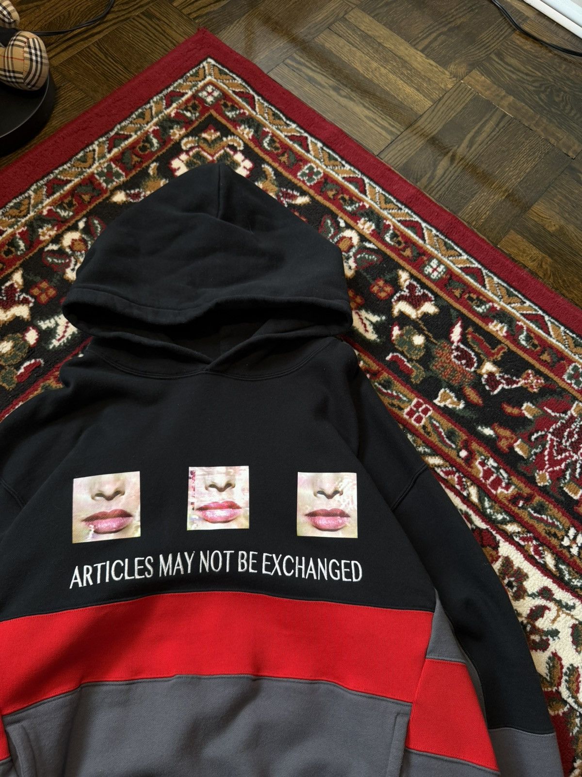 Cav Empt Cav Empt Policy "Articles May Not Be Exchanged" Heavy Hoodie Size US XL / EU 56 / 4 - 6 Thumbnail