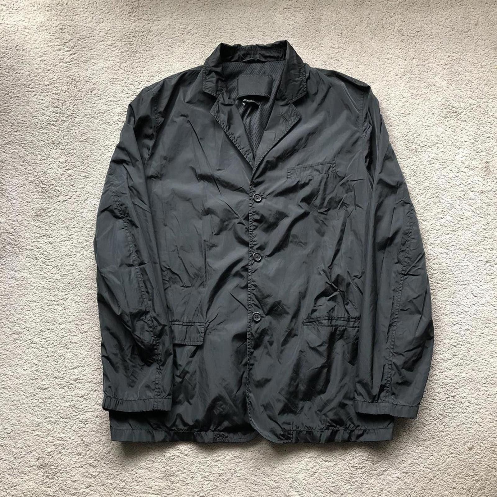 Prada 1999 Archive Prada Nylon Overcoat Jacket Size US S / EU 44-46 / 1 - 1 Thumbnail