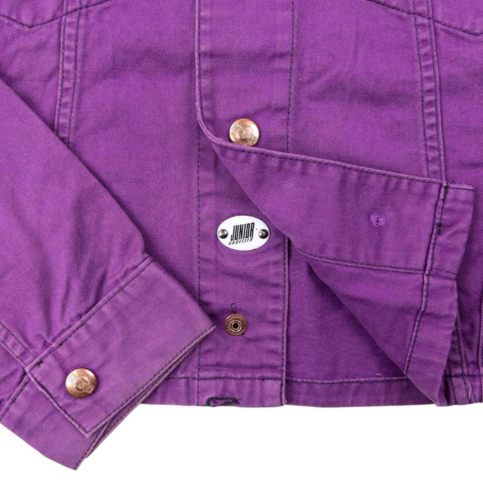 Jean Paul Gaultier Vintage 80s Gaultier Cropped Button Up Jacket Size XS Size XS / US 0-2 / IT 36-38 - 4 Thumbnail
