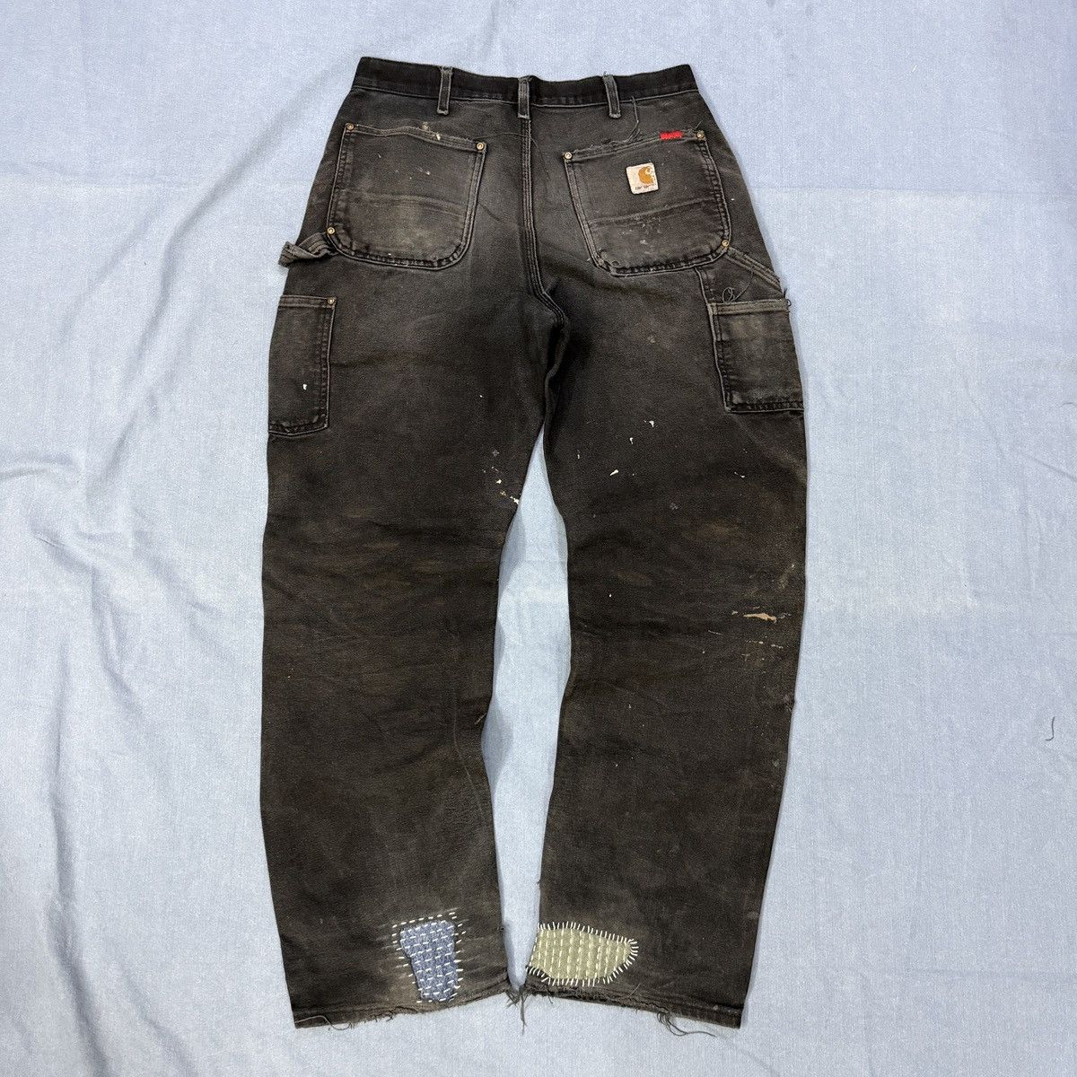 Carhartt Japanese Sashiko Carhartt Double knee Denim Size US 32 / EU 48 - 9 Thumbnail