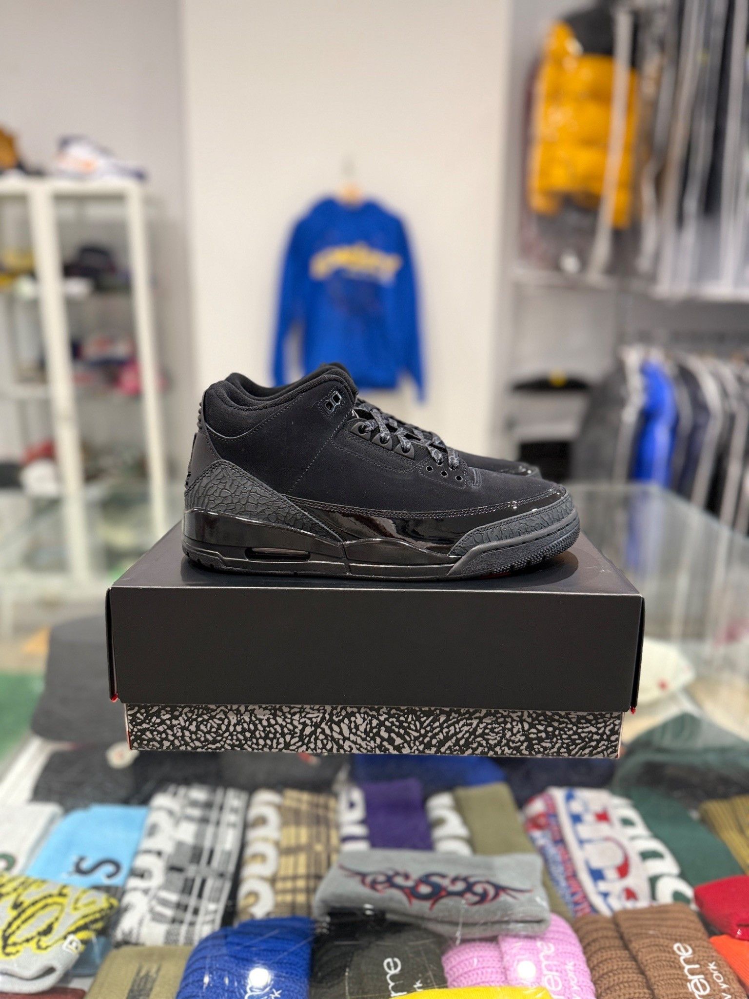 Jordan Brand Jordan 3 Black Cat (2025) Size US 11 / EU 44 - 1 Thumbnail