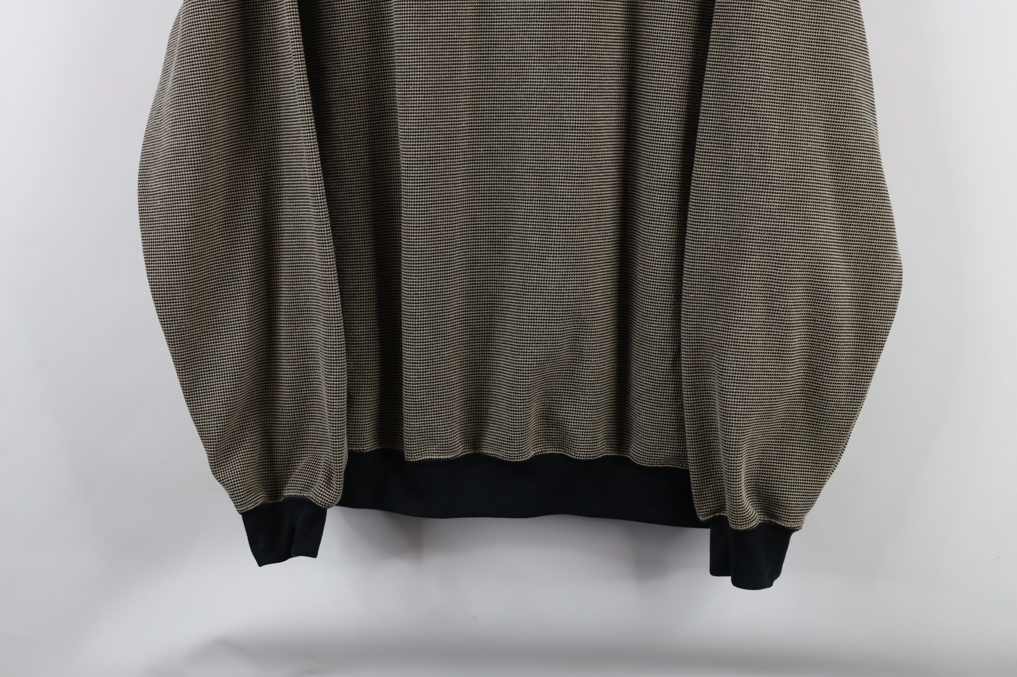 Vintage Vintage 90s Streetwear Knit Collared Pullover Sweatshirt Size US L / EU 52-54 / 3 - 3 Thumbnail