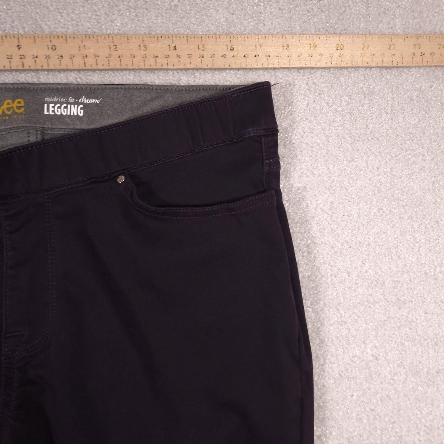 Lee VINTAGE: No Lee Leggings Womens 16 Short Purple Mid Rise Modern Series Dream Jegging Pants Womens 16 Short Purple Mid Rise Dream Legging Size 38" / US 16 / IT 52 - 6 Thumbnail