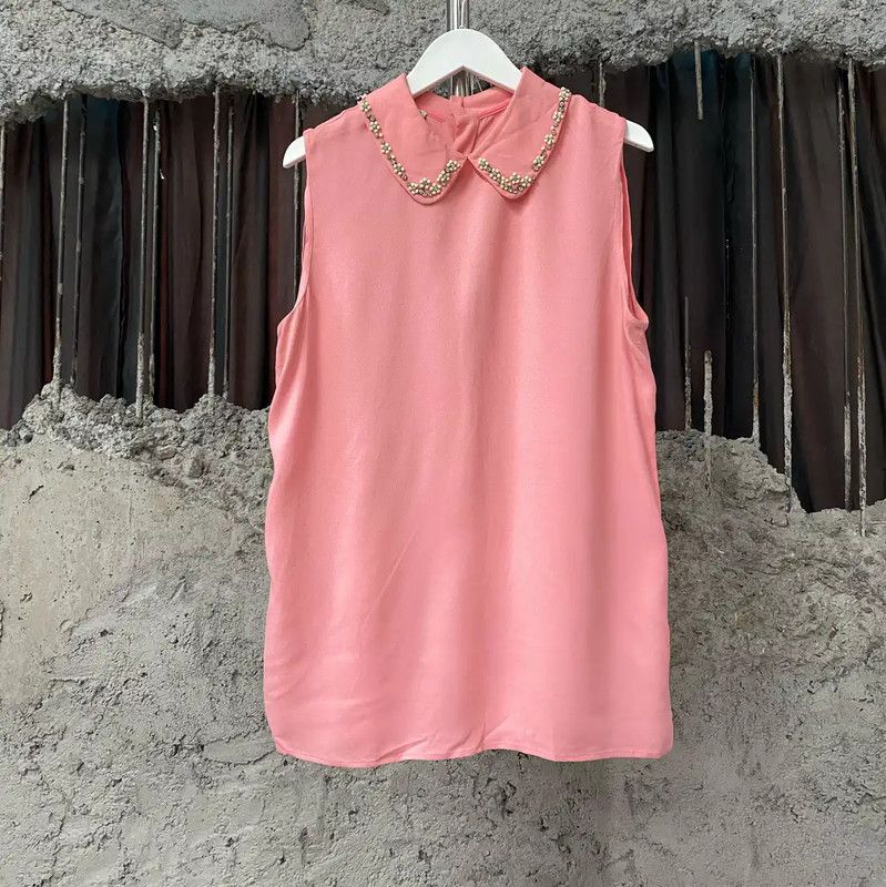 strapless open back dress Hot Pink Deal main image 1