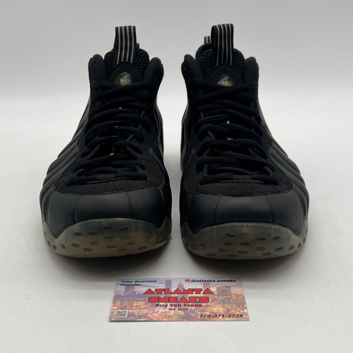 Nike Air Foamposite one stealth Size US 10 / EU 43 - 2 Thumbnail