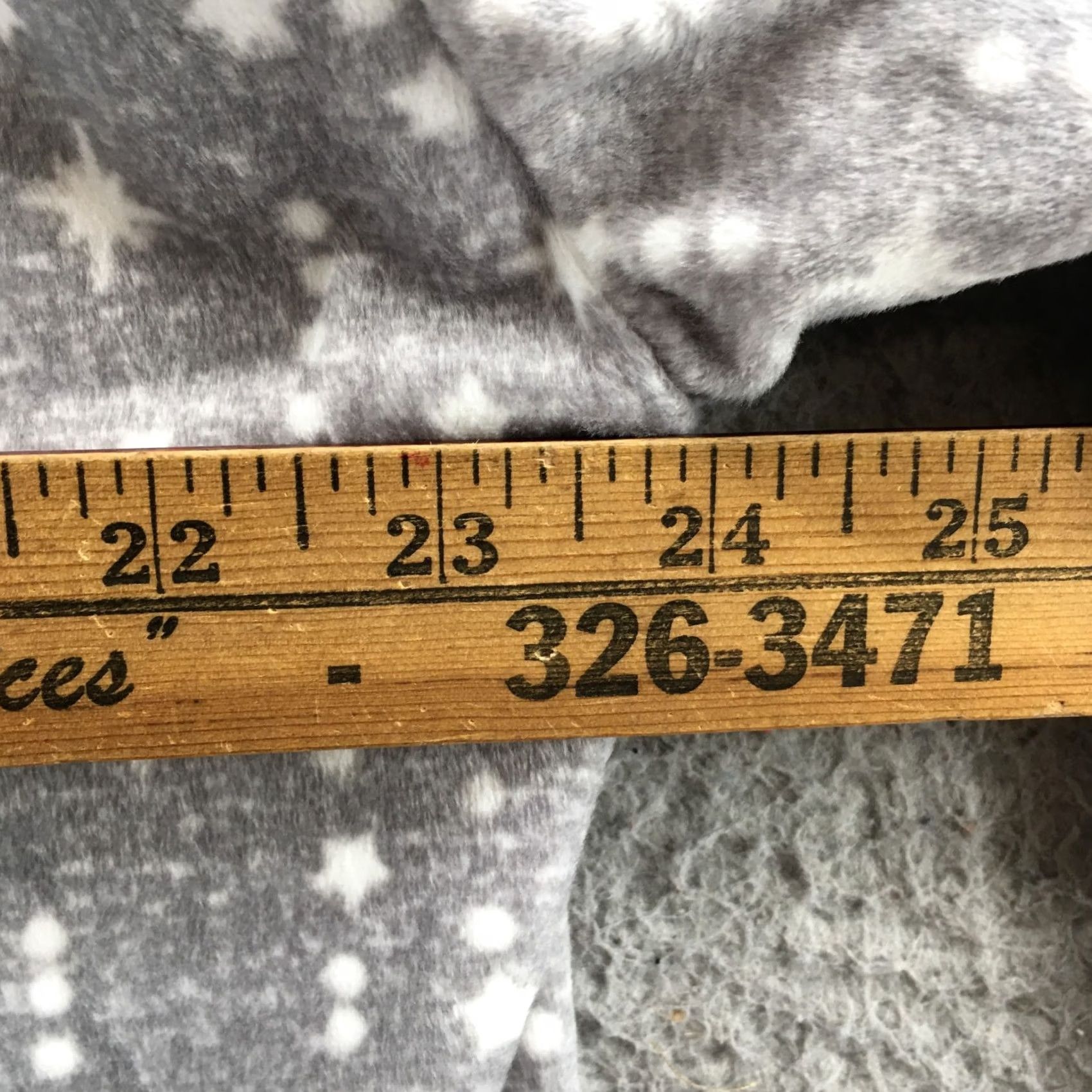 Nautica Nautica Sleepshirt Women XL Gray Star Print Long Sleeve Pullover V-Neck NEW Size XL / US 12-14 / IT 48-50 - 6 Thumbnail