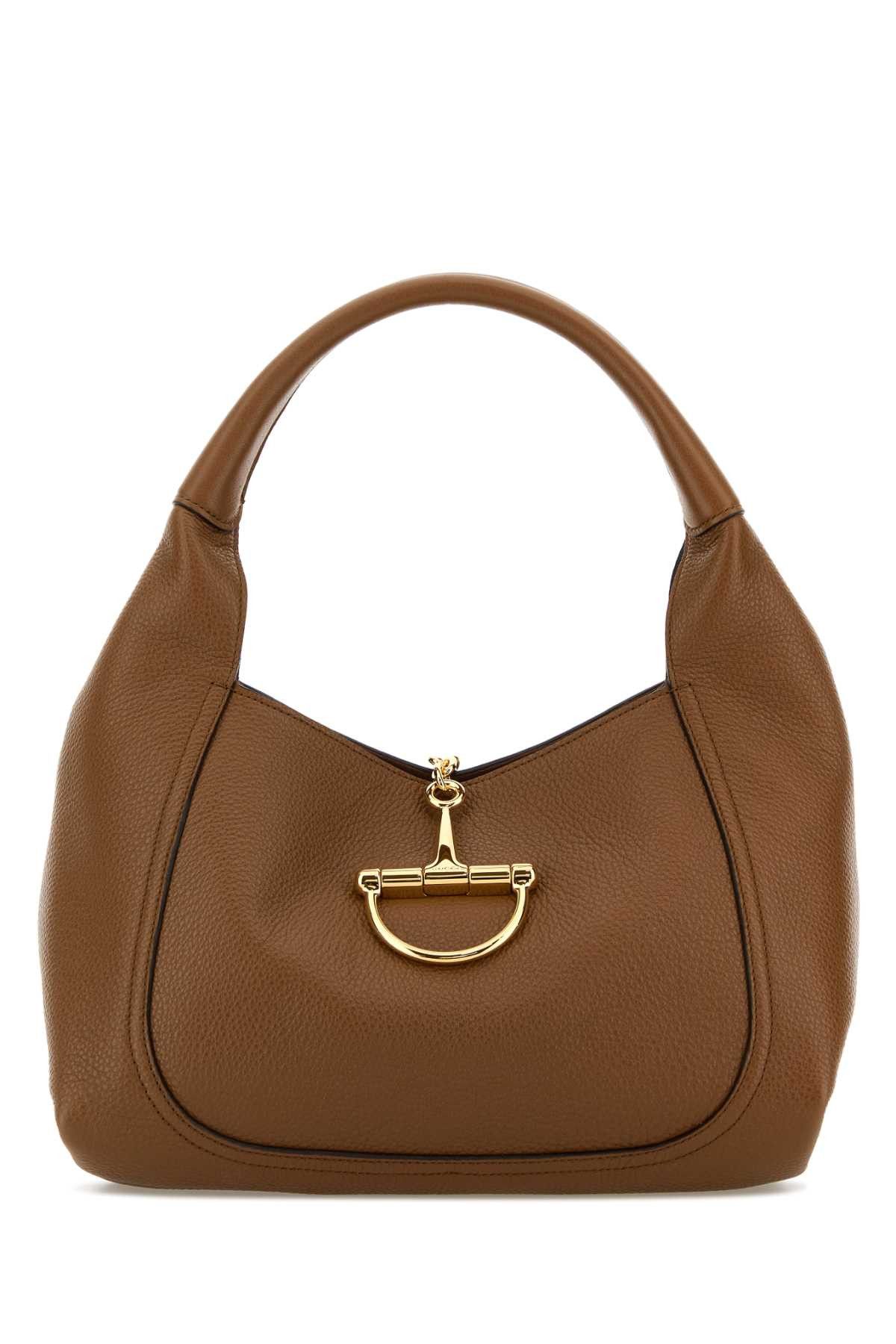 Gucci Caramel Leather Shoulder Bag Size ONE SIZE - 1 Thumbnail