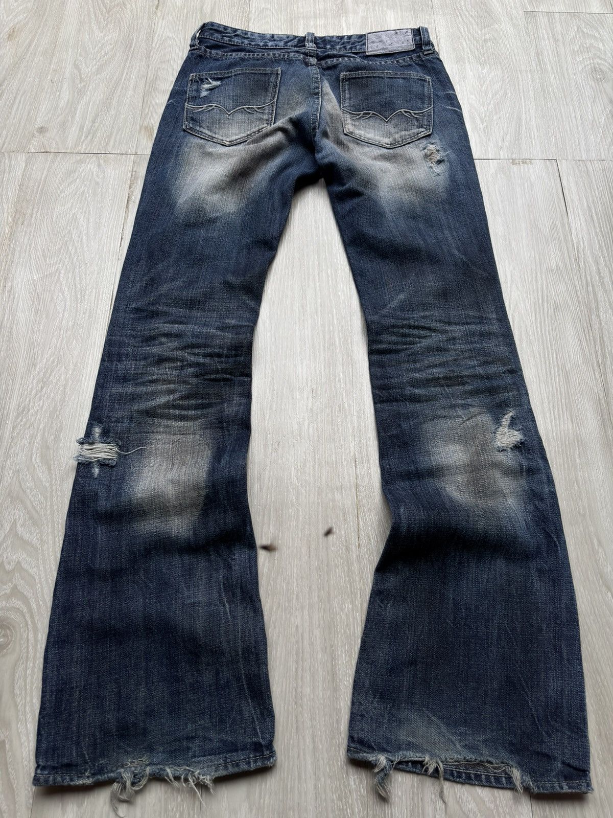 GOSTAR DE FUGA FUGA distressed flare jeans Size US 28 / EU 44 - 5 Thumbnail