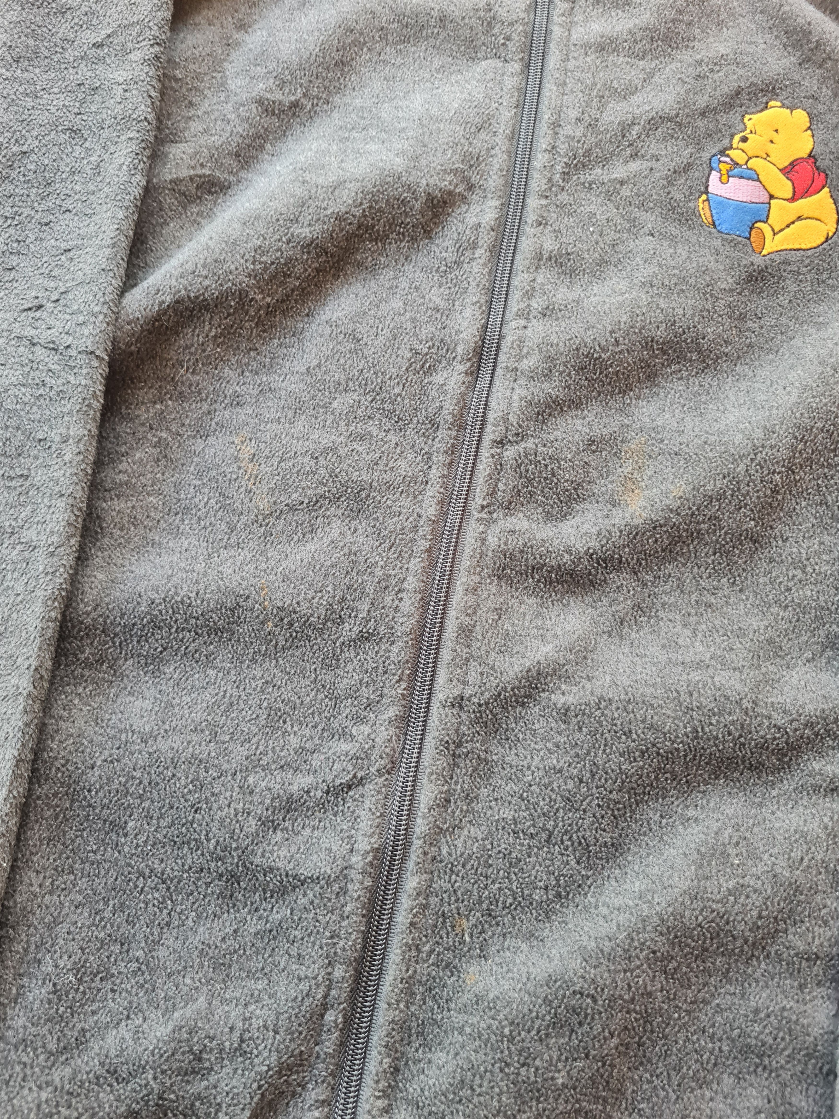 Cartoon Network × Disney × Vintage Vintage Disney Pooh Fleece Jacket Zipper Size US L / EU 52-54 / 3 - 7 Thumbnail
