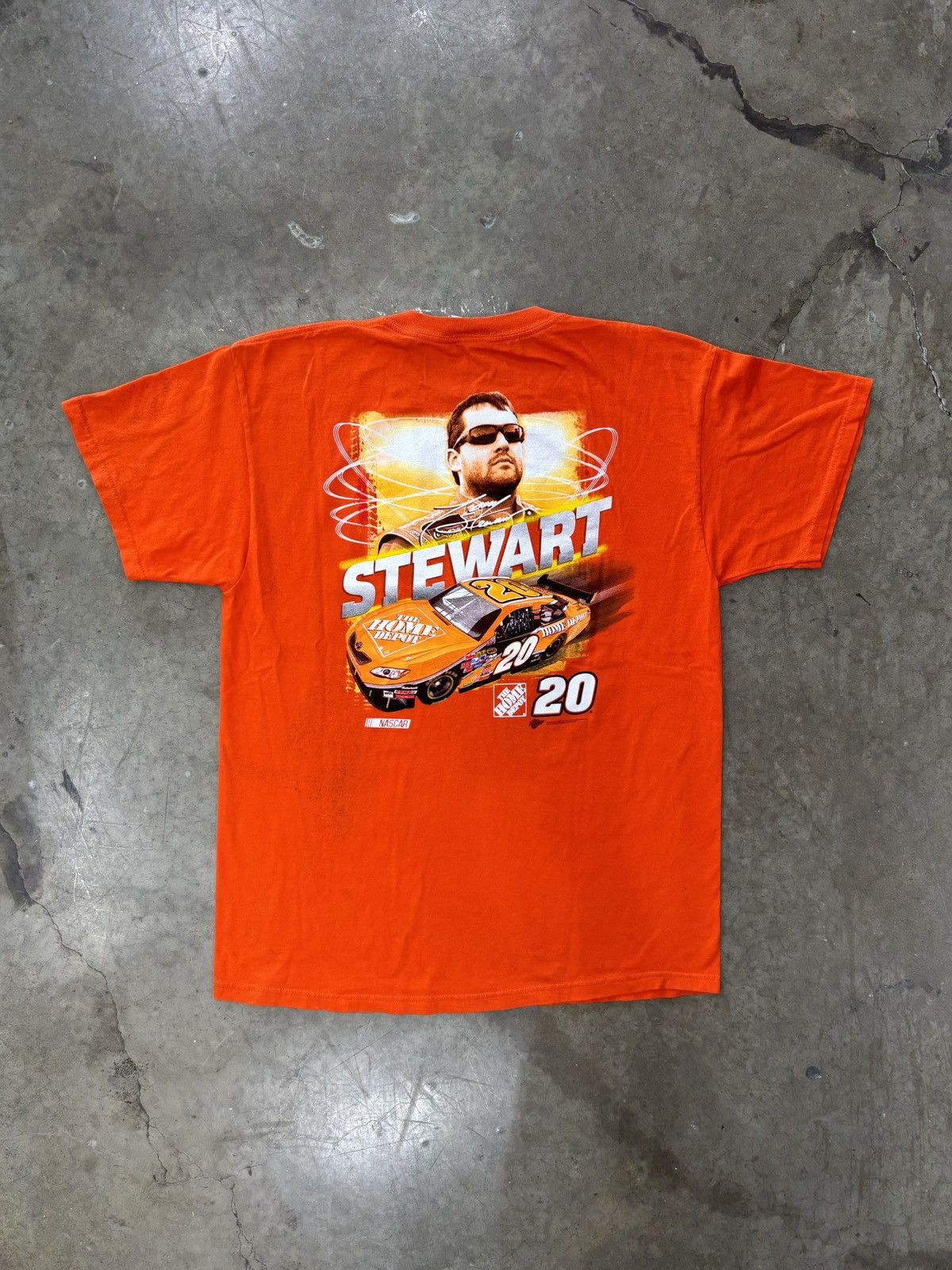 NASCAR × Vintage Vintage 2008 Tony Stewart Home Depot Sponsor Daytona Large Size US L / EU 52-54 / 3 - 5 Thumbnail