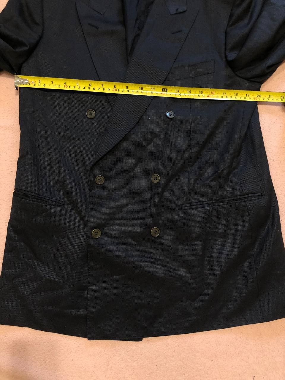 Lanvin black Blazers LANVIN PARIS Y2K Vintage streetwear Size 44S - 8 Thumbnail