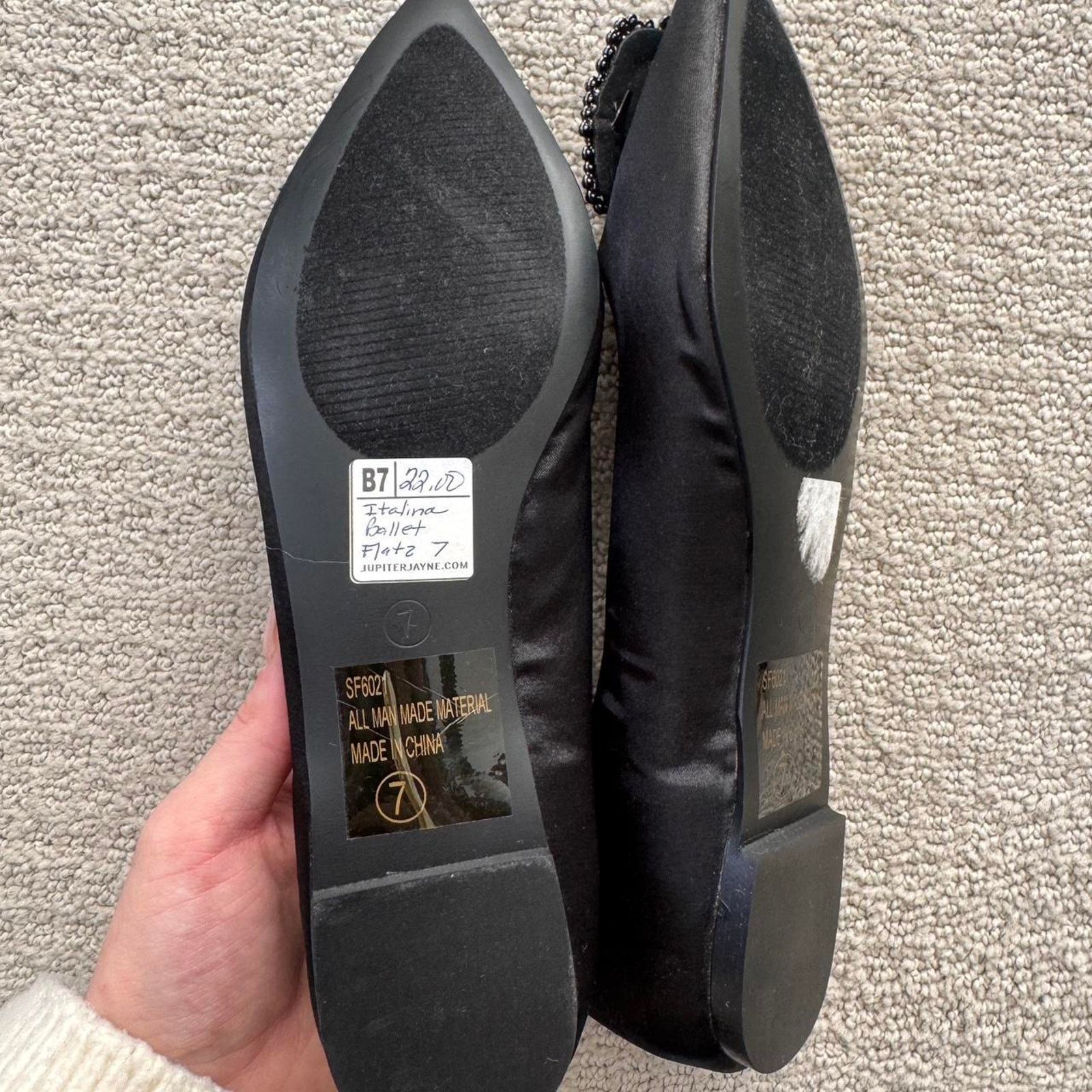 Other Vintage inspired italian ballet flats Size US 7 / IT 37 - 4 Thumbnail