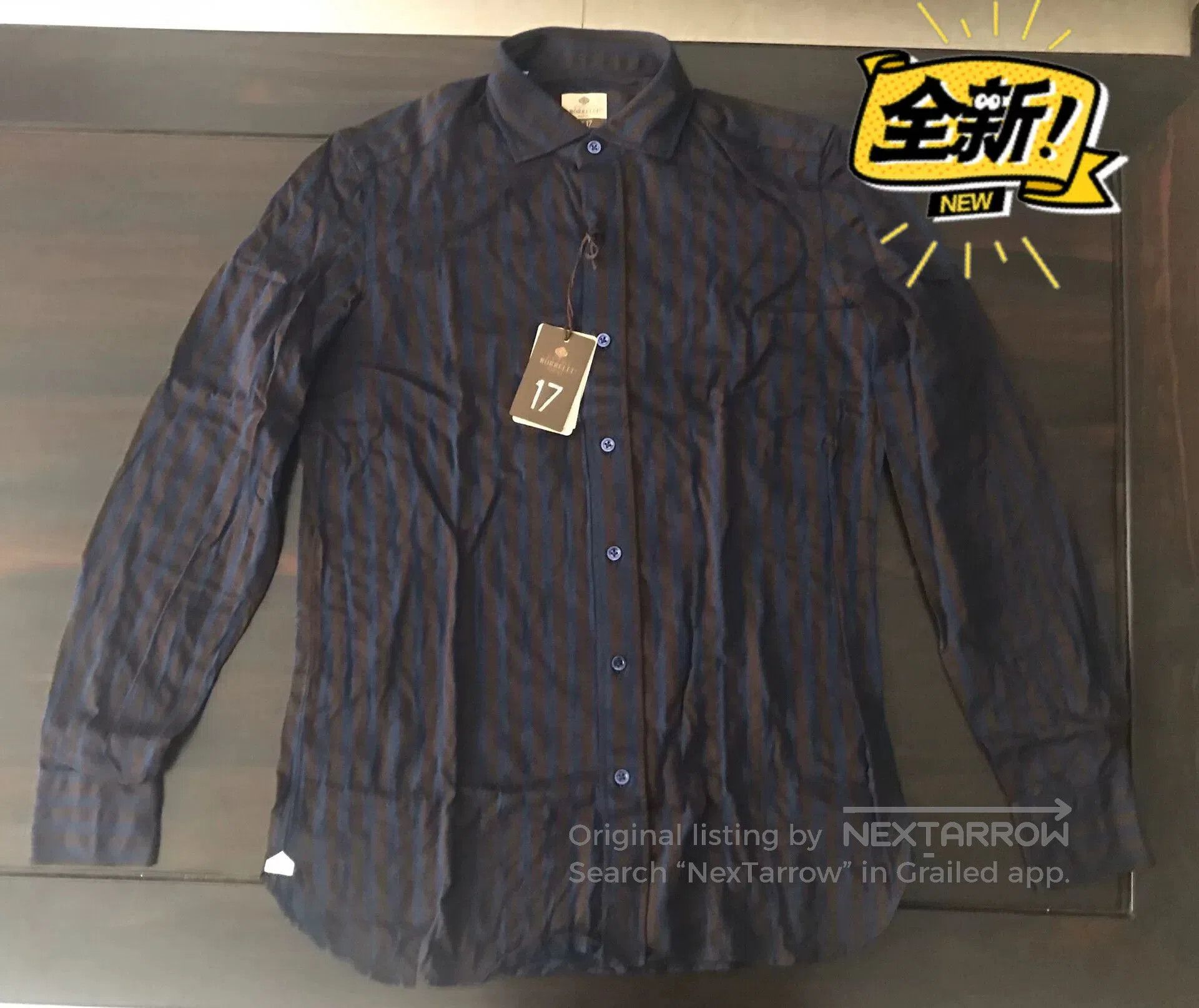 Luigi Borrelli new luigi borrelli striped casual shirt. Size US S / EU 44-46 / 1 - 1 Thumbnail