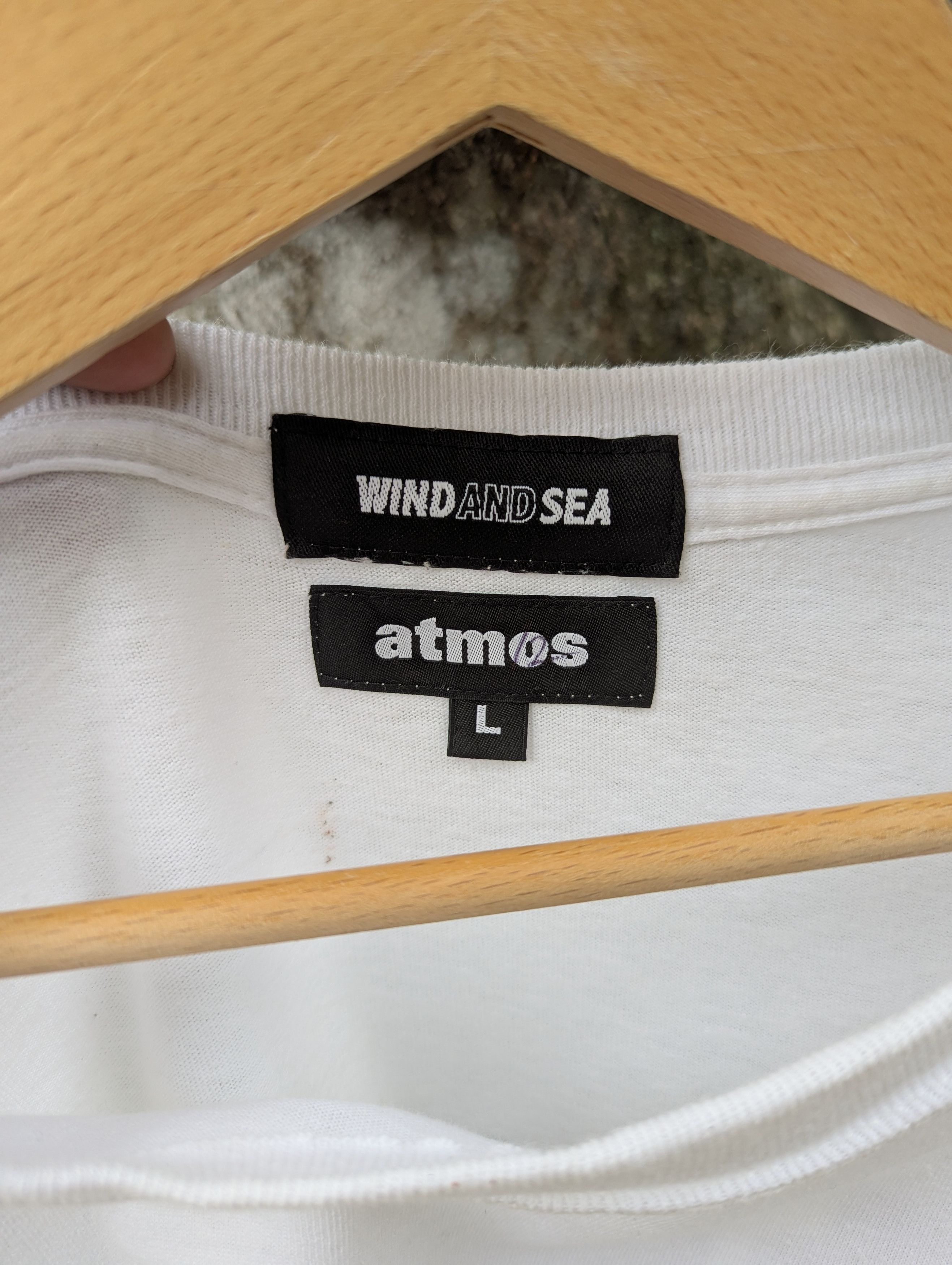 atmos Atmos X Wind and Sea Japanese Brand Tshirt Size US L / EU 52-54 / 3 - 4 Thumbnail