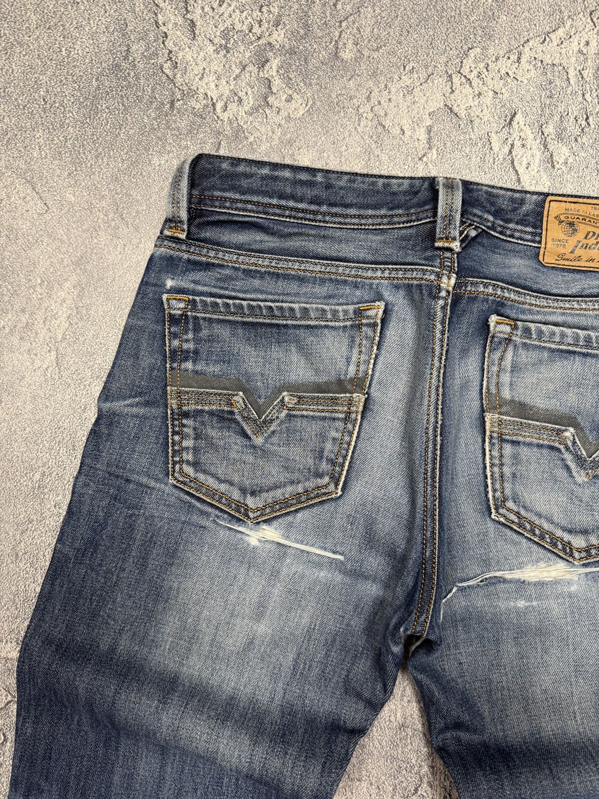 Other Vintage Diesel Avant Garde Jeans Denim Pants Size US 30 / EU 46 - 14 Thumbnail
