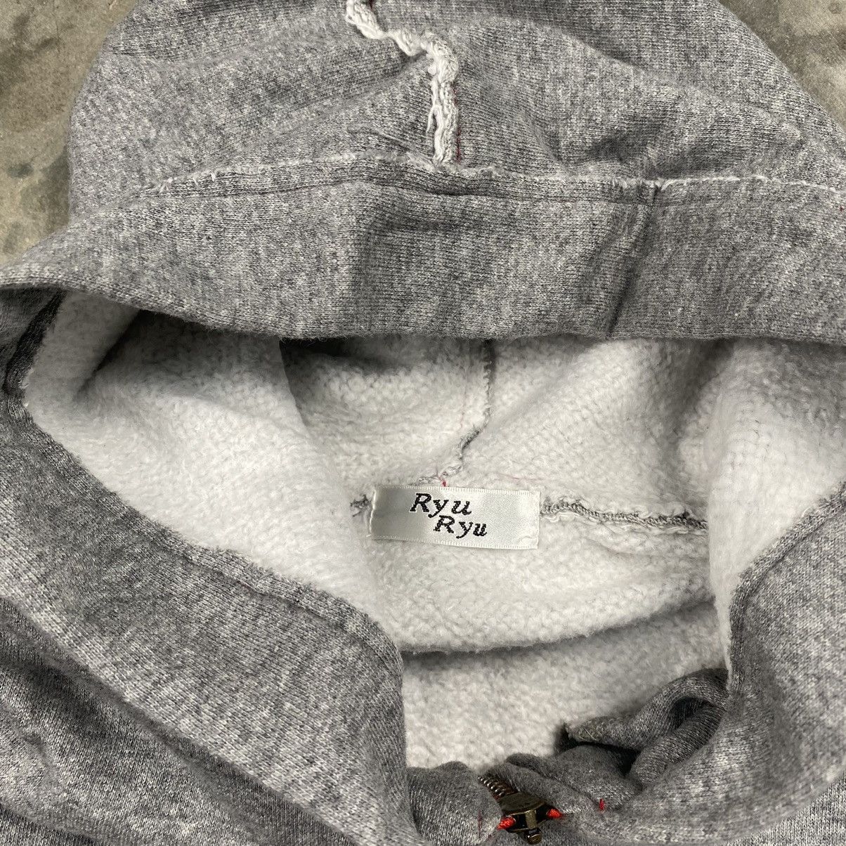 If Six Was Nine × Japanese Brand × Le Grande Bleu (L.G.B.) Ryu Ryu Bondage Rugged Zip Up Dress Hoodie Size M / US 6-8 / IT 42-44 - 6 Thumbnail