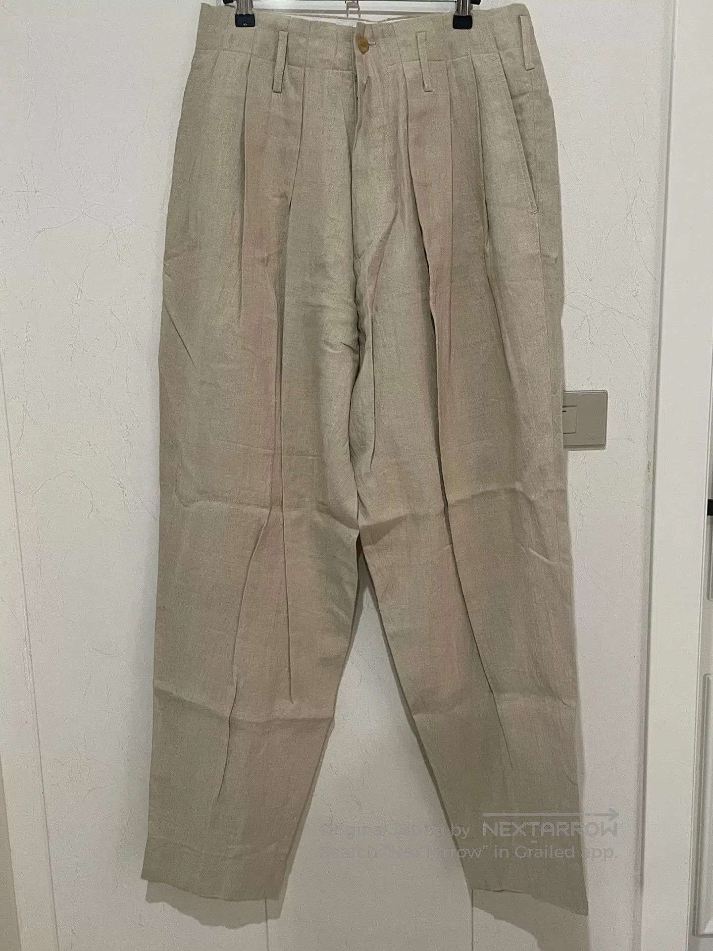 Yohji Yamamoto yohji yamamoto 80s linen long pants. Size US 40 / EU 56 - 1 Thumbnail