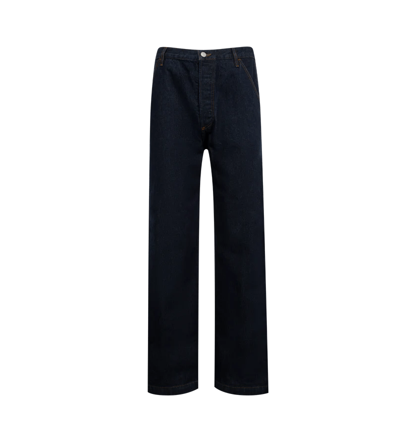 Dries Van Noten o1h1sh11224 Loose Fit Jeans in Indigo Size US 34 / EU 50 - 1 Thumbnail