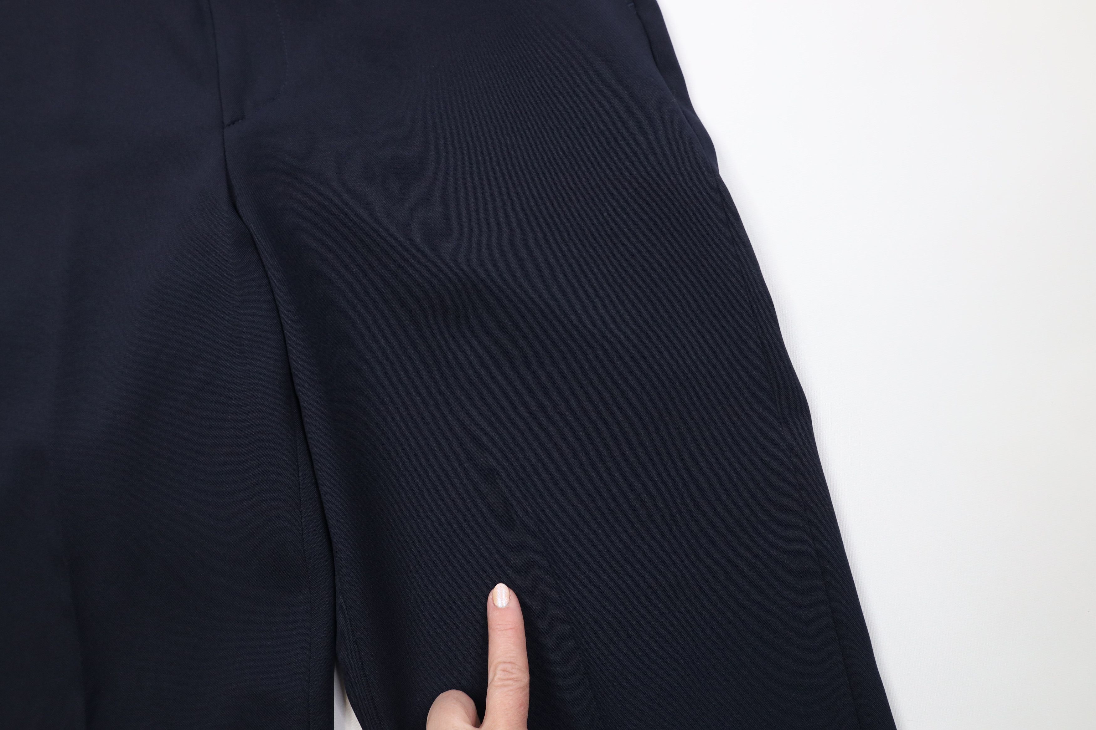 Vintage Vintage 90s Streetwear Knit Flared Wide Leg Chino Pants Blue Size US 34 / EU 50 - 9 Thumbnail