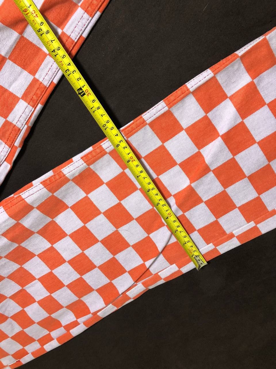 The Ragged Priest The Ragged Priest checkerboard straight leg jeans Size 28" / US 6 / IT 42 - 7 Thumbnail
