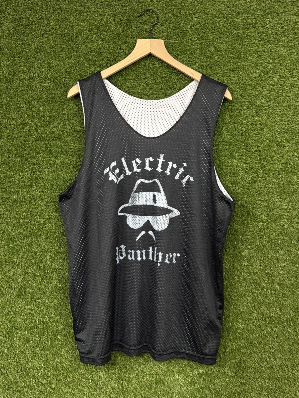 Stussy × Vintage Rare Stussy IST 35 Mesh Football Jersey Small