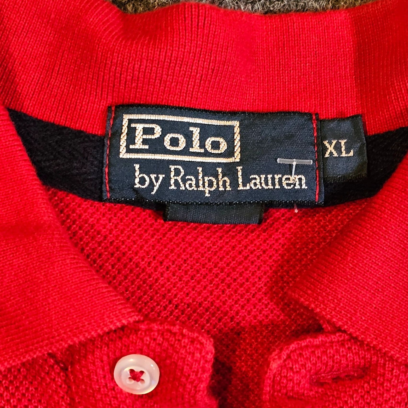 Polo Ralph Lauren VINTAGE Lauren Ralph Lauren Shirt Mens XL Red Striped Coloblocked Knit Casual Preppy Size US XL / EU 56 / 4 - 4 Thumbnail