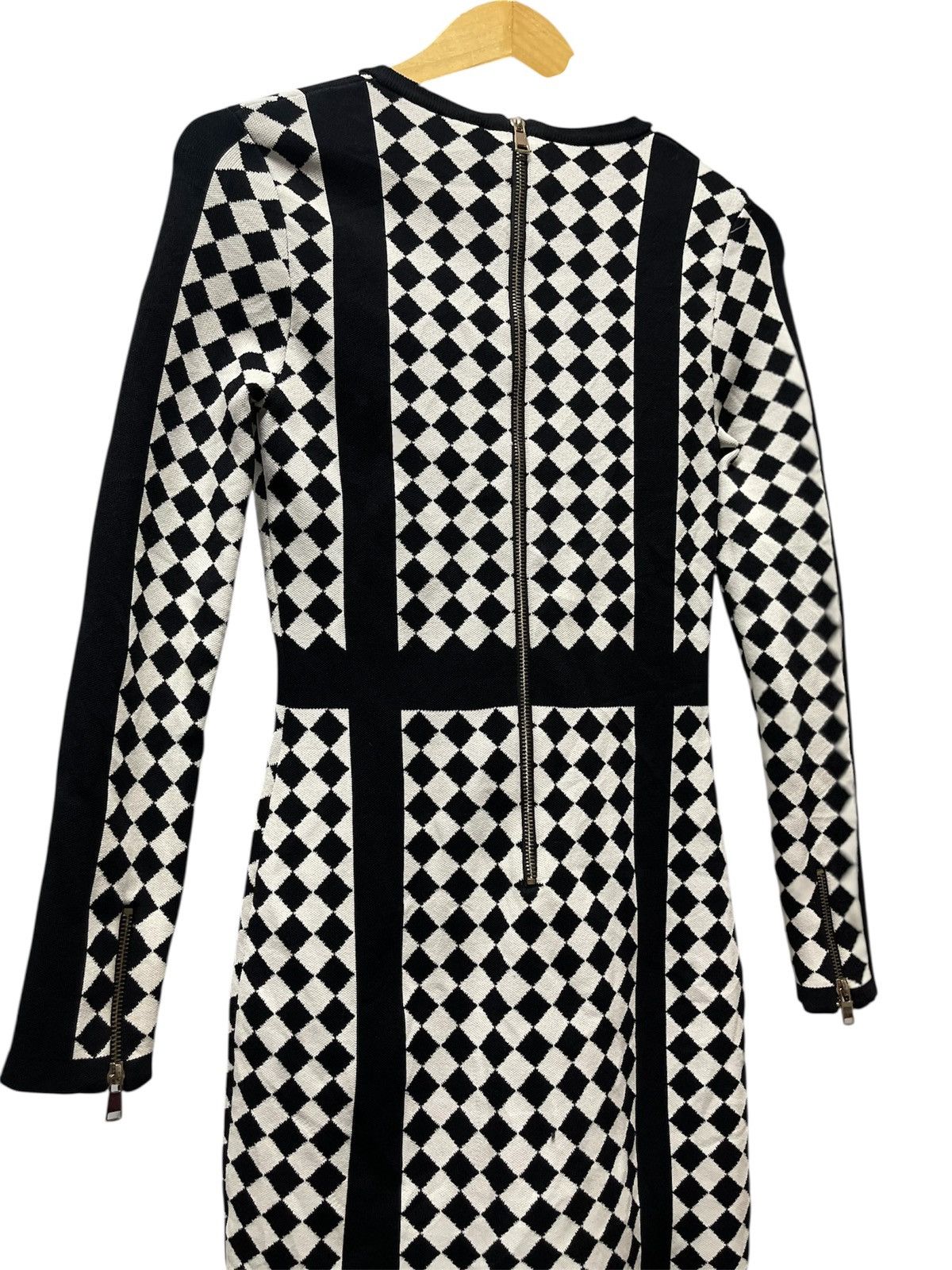 Balmain BALMAIN Mini Dress Whit a Geometric Pattenr Size S / US 4 / IT 40 - 7 Thumbnail